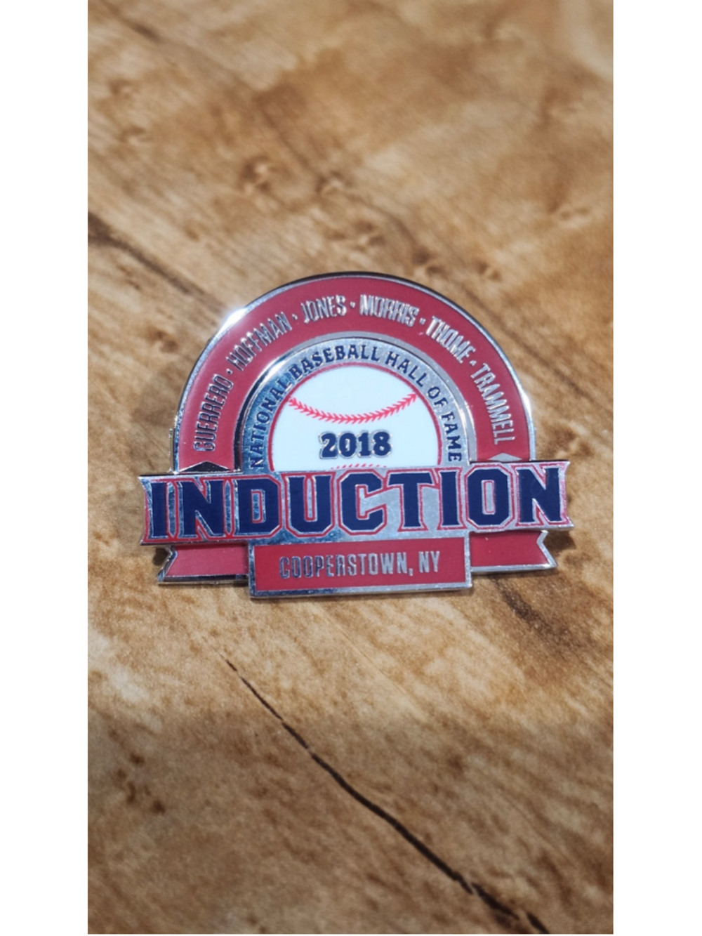 2018 Baseball Hall of Fame Induction Press Pin #2960/5500 MLB
